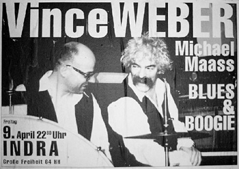 Vince Weber Konzert-Plakat